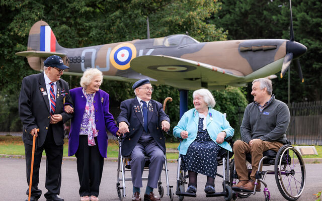 Veterans at Biggin Hill 