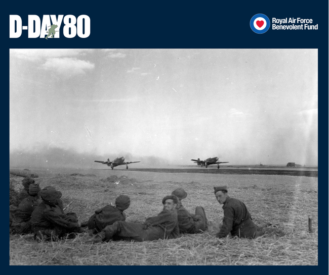 Mustangs taking off from B2/Bazenville for a sortie over Normandy, 14 June 1944.