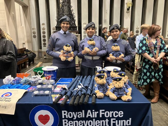 Air Cadets with Fund merch fundraising