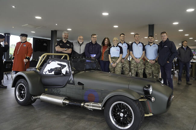 Handover of Caterham Car