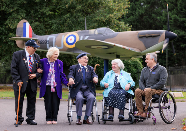 Veterans at Biggin Hill 