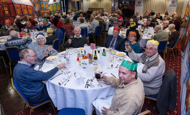 Henlow veteran's lunch